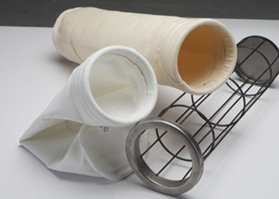 100 per cento della tela 550gsm di PTFE sacchetti filtro del collettore di polveri da 0,1 micron