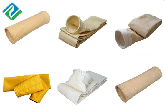 Nomex non tessuto 550gsm i sacchetti filtro 1 del micron del poliestere del cemento