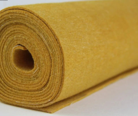 Tessuto filtrante giallo del feltro dell'ago di 2.4mm Metamax