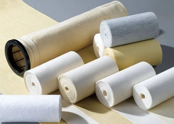 Sacchetti filtro ad alta temperatura del poliestere di 100gsm 0.5mm