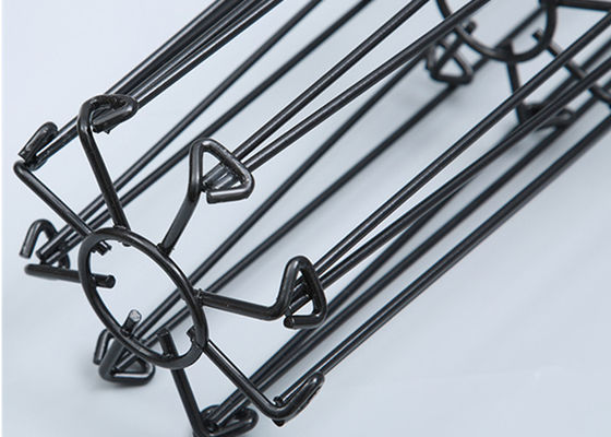 Gabbia a 8 pollici galvanizzata rotonda del sacchetto filtro dell'acciaio 5mm